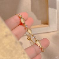 Opal Small Fish Bracelet Ins Niche Design Adjustable Bracelet Female Temperament Student Girlfriend Net Red Hand Jewelry main image 5