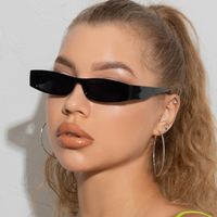 New Retro Small Frame Square Geometric Sunglasses Female Wholesale main image 5