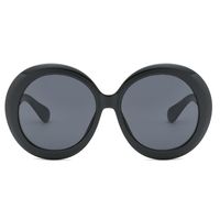 New Oversized Retro Round Ladies Sunglasses Men's Glasses Wholesale main image 6