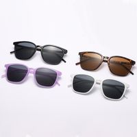 New Simple Retro Square Men And Women's Sunglasses main image 7