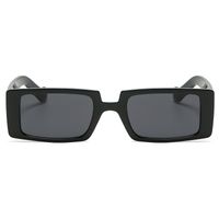 Retro Square Transparent Color Geometric Sunglasses Wholesale main image 5