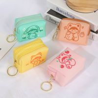 Fashion Cute Candy Color Square Coin Purse Mini Wallet  9*5*6.5cm main image 1