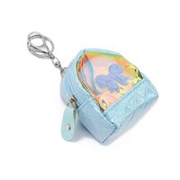 Fashion Laser Bow Coin Purse Transparent Coin Purse 7*9cm main image 6