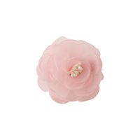 Coiffe D&#39;accessoires De Cheveux De Clip Latéral En Épingle À Cheveux Fleur Rose Doux main image 6