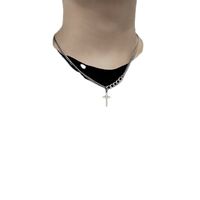 Collier Croix Homme Et Femme Hip-hop Pendentif Chaine Pull Acier Titane main image 3