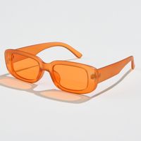 New Retro Small Frame Rectangular Geometric Sunglasses Wholesale sku image 9