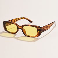 New Retro Small Frame Rectangular Geometric Sunglasses Wholesale sku image 18
