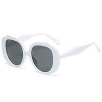 New Round Large Frame Candy-colored Geometric Sunglasses Wholesale sku image 3