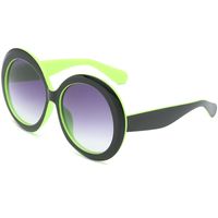 New Oversized Retro Round Ladies Sunglasses Men's Glasses Wholesale sku image 5