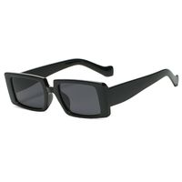 Retro Square Transparent Color Geometric Sunglasses Wholesale sku image 1