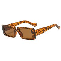 Retro Square Transparent Color Geometric Sunglasses Wholesale sku image 3