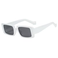 Retro Square Transparent Color Geometric Sunglasses Wholesale sku image 5