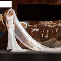 Fashion Bridal Veil Pearl Lace Large Trailing Yarn main image 3
