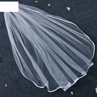 Fashion Simple Brides Mopping Wedding Dress Long Veil main image 5