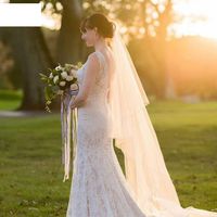 Fashion Bridal Overlock Veil Simple Wedding Veil main image 6