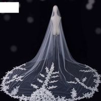 Fashion Bridal Veil Lace Large Trailing Wedding Accessories main image 5