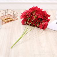 Simulation Bouquet Hydrangea Wedding Fake Flower main image 5