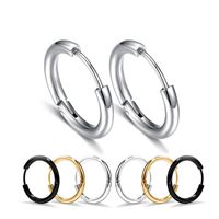 1 Piece Geometric Stainless Steel Plating No Inlaid Earrings main image 1