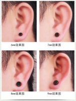 Geometric Plating Metal No Inlaid Earrings Ear Studs main image 6