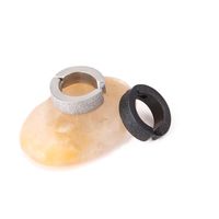 Simple Solid Color Titanium Steel Frosted Ear Clips main image 5