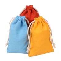 Cotton Printing Drawstring Packaging Storage Bag main image 4