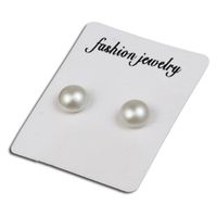 Fashion Color Diamond Stainless Steel Magnetic Earrings sku image 10