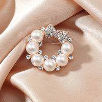 Fashion New Jewelry Popular Bow Pearl Brooch main image 1