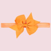 10pcs Children&#39;s Solid Color Dovetail Headband main image 5