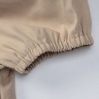 Women's New Fashion Stitching Casual Backless Zipper Short Sleeve T-shirt Top Women main image 9