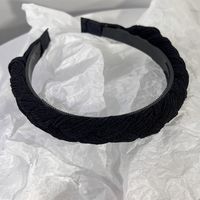 French Style Woven Twisted Braid Headband Non-slip Outer Wear Retro Headband sku image 1