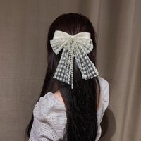 Fashion Lace Big Bow Hairpin Women's Sweet Top Clip Hairpin Headdress main image 1
