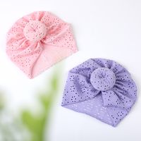 Cute Children's Hat Solid Color Baby Breathable Lace Hat main image 5