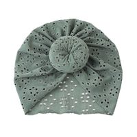 Cute Children's Hat Solid Color Baby Breathable Lace Hat main image 2