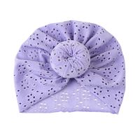 Cute Children's Hat Solid Color Baby Breathable Lace Hat sku image 3