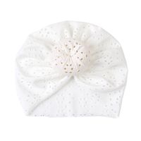 Cute Children's Hat Solid Color Baby Breathable Lace Hat sku image 5