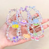 Hair Rope Bracelet Dual-use Cartoon Highly Elastic Rubber Band Hair Accessories main image 4