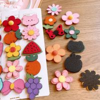 Cartoon Fruit Blossom Baby Cropped Hair Fastener Children Headdress main image 2