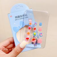Children's Nail Baby Princess Waterproof Cartoon Safe Non-toxic Finger Stickers sku image 12