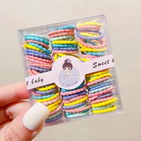 Fashion Baby Rubber Band Small Size Hair Rope Hair Accessories Good Elasticity sku image 7