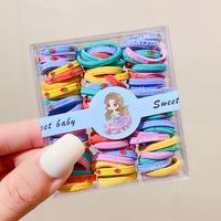 Fashion Baby Rubber Band Small Size Hair Rope Hair Accessories Good Elasticity sku image 19