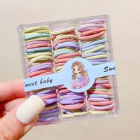 Fashion Baby Rubber Band Small Size Hair Rope Hair Accessories Good Elasticity sku image 26