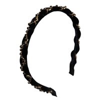 Korean Style Organza Winding Rhinestone Twist Headband New Simple Hair Fixer Outing Hair Accessories main image 2