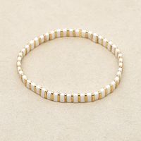New Tila Beads Mixed Color Braided Bracelet Nhgw157783 sku image 4