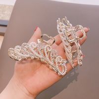 Fashion Peacock Grip Large Hairpin Female Headdress Metal Hair Clip main image 3