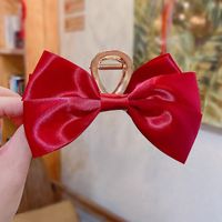 Large Bow Shark Clip Hair Accessories Wholesale main image 2