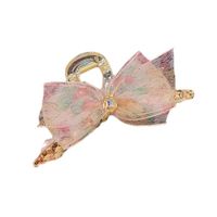 Cute Bow Large Hair Claw Clip Colored Bow Hair Accessories main image 2
