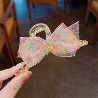 Cute Bow Large Hair Claw Clip Colored Bow Hair Accessories sku image 2