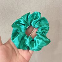 Fabric Rubber Band Solid Color Hair Scrunchies Wholesale Nihaojewelry sku image 18