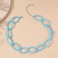 Fashion Acrylic Handmade Women's Alloy Geometric Clavicle Chain main image 1