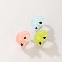 Cute Little Frog Cartoon Candy Color Resin Ring main image 3